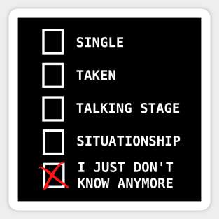 Relationship status Sticker